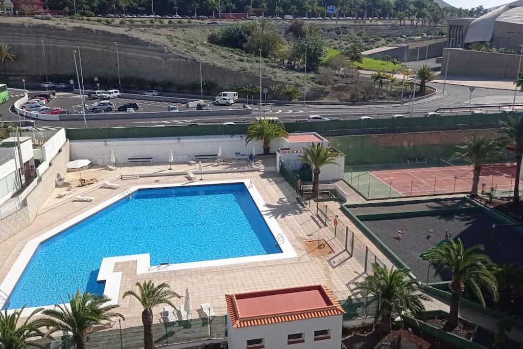 פלאייה דה לאס אמריקס Cozy Ocean And La Gomera View Appartment מראה חיצוני תמונה